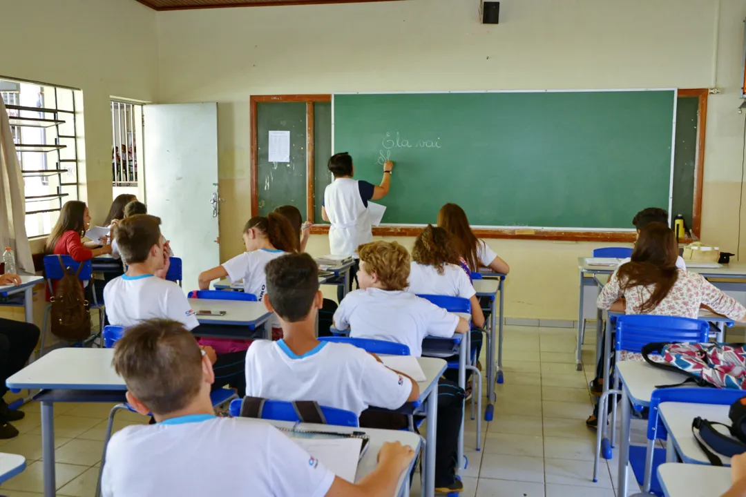287 professores e pedagogos foram nomeador para atuar na rede estadual de ensino.  Foto: Sérgio Rodrigo/Ilustração