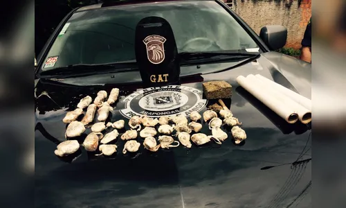 GM prende dupla com 625 gramas de maconha em Arapongas 