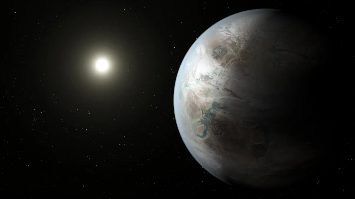 ​Exoplanetas são corpos celestes que giram em torno de uma outra estrela, enquanto planetas giram em torno do Sol - Foto: NASA