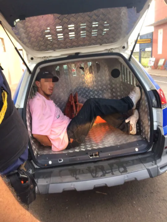 Douglas da Silva foi peso após ser flagrado furtando um celular. Foto: Divulgação