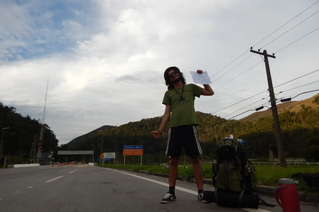 Louan Brasileiro já percorreu 10 mil quilômetros, visitou 132 cidades de 11 estados e conheceu a Argentina e o Paraguai. Foto? Arquivo pessoal 