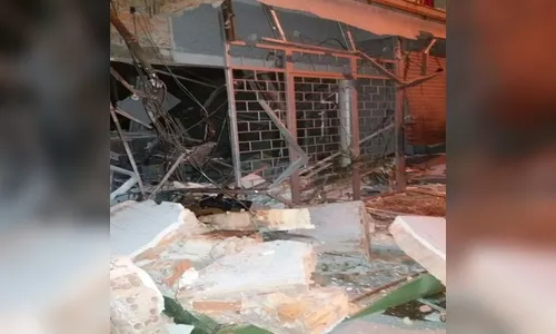 Quadrilha explode banco em Kaloré; um suspeito está preso