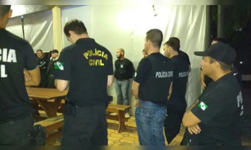
							Cinco pessoas são presas durante operação 
						
						