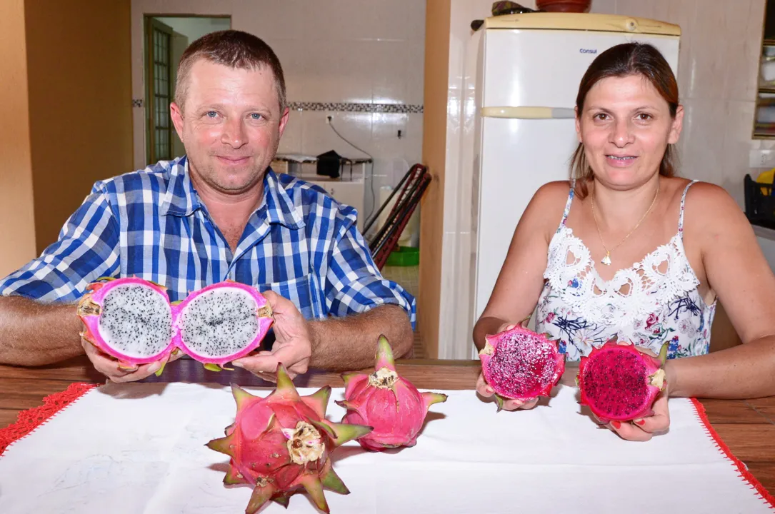 Agricultores Willian Adilson da Costa, 43 anos, e Márcia Cristina Franzini Costa, 37, de Jandaia do Sul. Foto: Delair Garcia
