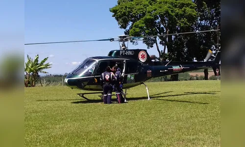 10º batalhão de Apucarana sedia treinamento de atendimento aéreo ao Samu e Corpo de Bombeiros