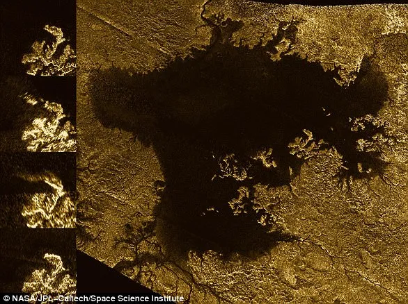 Imagens feitas pela sonda Casini mostram mostram bolhas em mar de hidrocarbonetos em Titã 