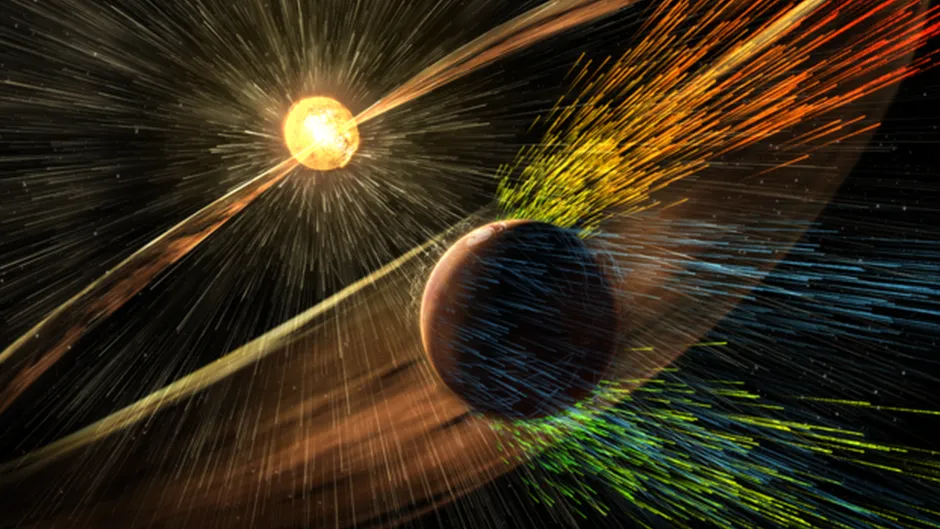 A Terra pode colidir com Marte dentro de bilhões de anos, conforme o geofísico Stephen Meyers - Imagem: NASA