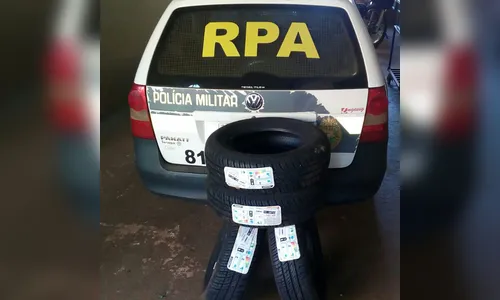 Homem é preso após furtar quatro pneus em Ivaiporã 