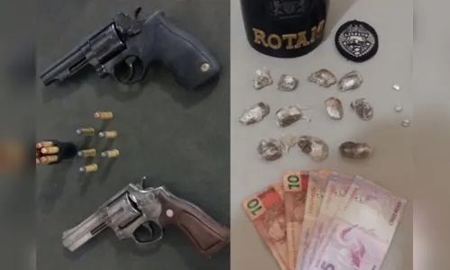 
							PM detém duas pessoas e apreende drogas e armas em Arapongas
						
						