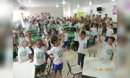 PM de Ivaiporã promove tarde recreativa para 240 crianças carentes