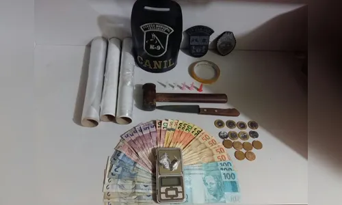 Polícia prende duas pessoas por tráfico de drogas em Sabáudia 