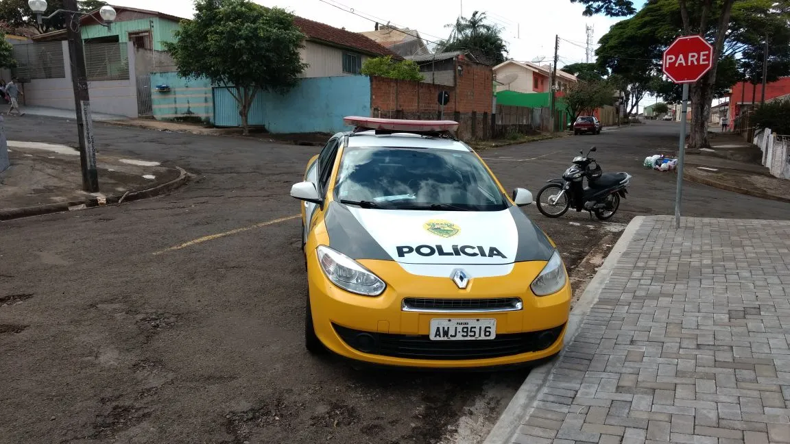 Polícia militar está em busca dos bandidos. Foto: José Luiz Mendes