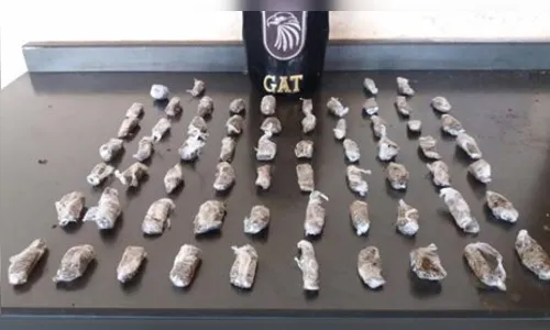 Após denúncias, menor é apreendido com 64 buchas de maconha