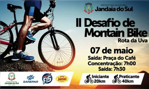 
							Jandaia do Sul promove 2ª edição do Desafio Mountain Bike
						
						