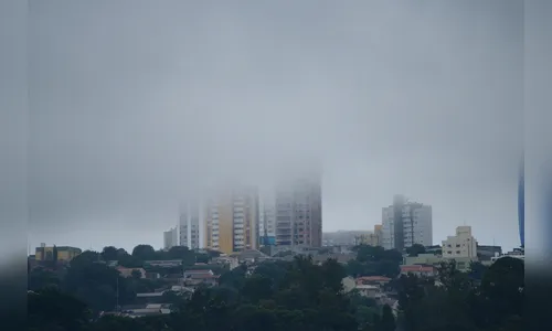 Meteorologistas preveem chuva para hoje em Apucarana e região