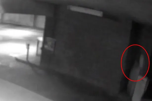 Fantasma de mulher aparece em estacionamento. (Foto: Reprodução/YouTube)