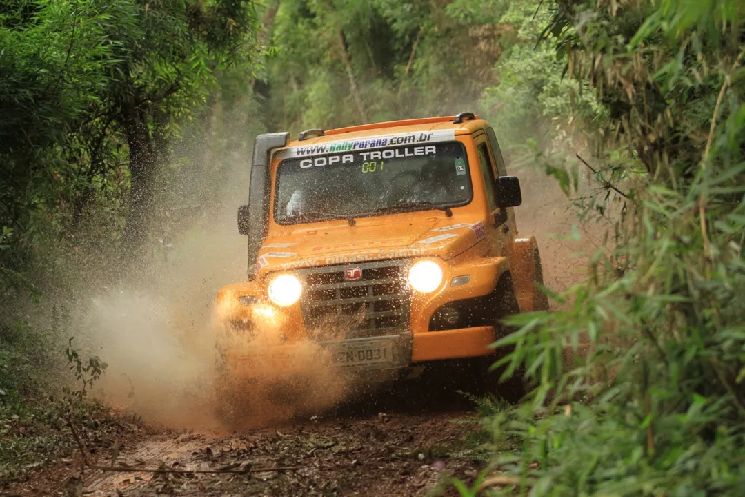 5ª edição do Rally Paraná acontece na sexta-feira e sábado.  Foto: Site Tuliparally