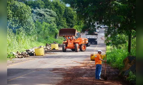 Erosão avança no Córrego Bandeirantes em Arapongas