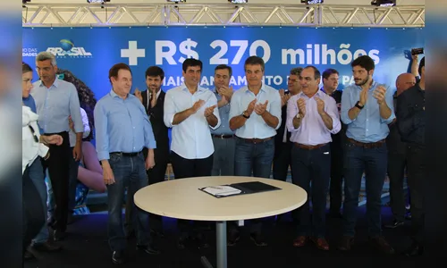 Prefeito de Arapongas assina autorização para obras de saneamento 