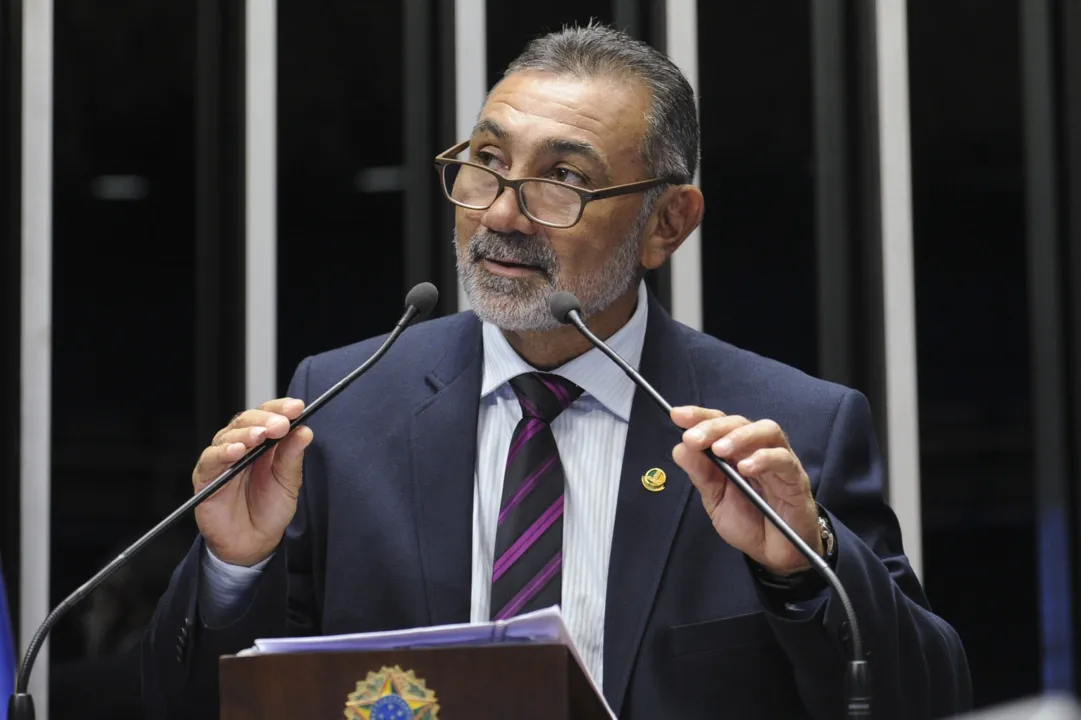 Senador Telmário Mota - PTB-RR. (Foto: Geraldo Magela/Agência Senado)