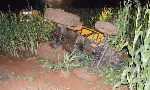 Homem morre em acidente com trator em Borrazópolis
