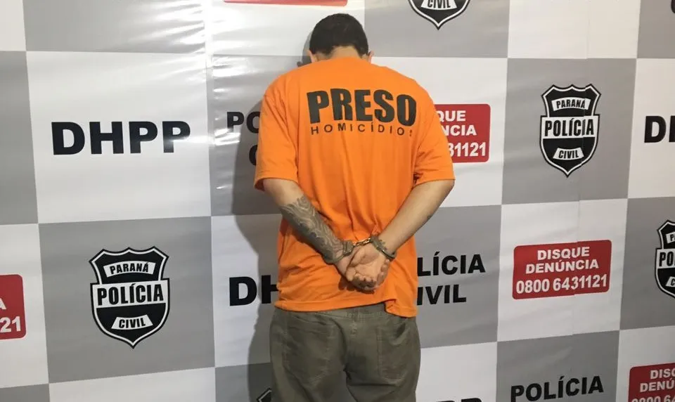 Jovem de 23 anos, conhecido como “Leite”, foi preso em Curitiba - Foto: Divulgação/Polícia Civil