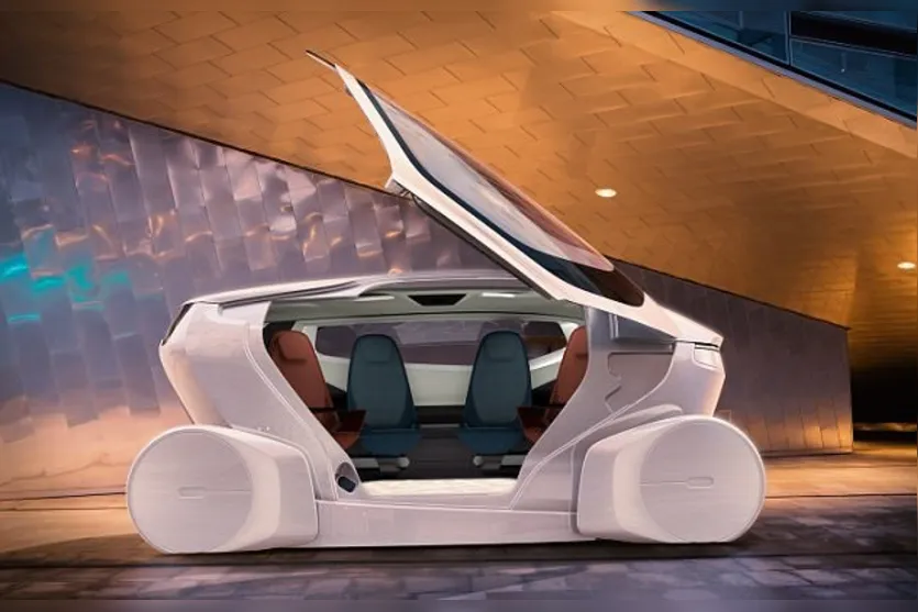  Conceito de veículo do futuro: flexibilidade  - Foto: www.cnet.com 