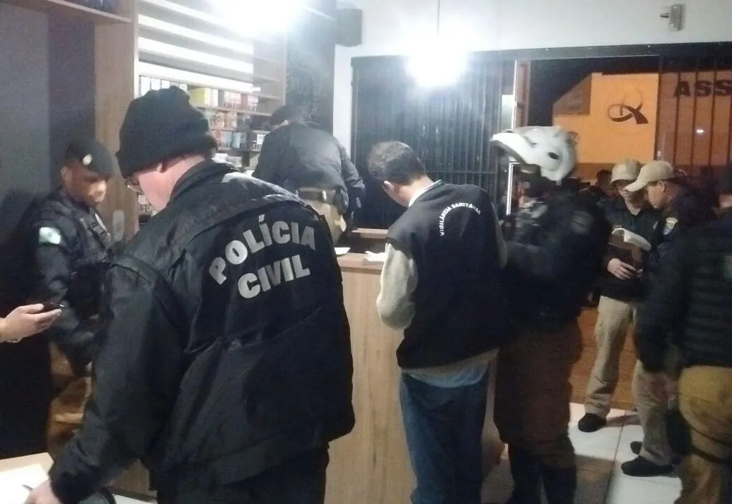 Operação AIFU foi deflagrada na noite de sábado. (Foto - Polícia Civil)