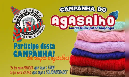 
							Guarda Municipal arrecada roupas e cobertores para doação
						
						