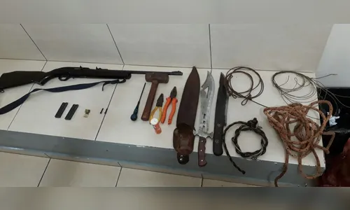 Homem é preso com equipamentos de caça em São Pedro do Ivaí