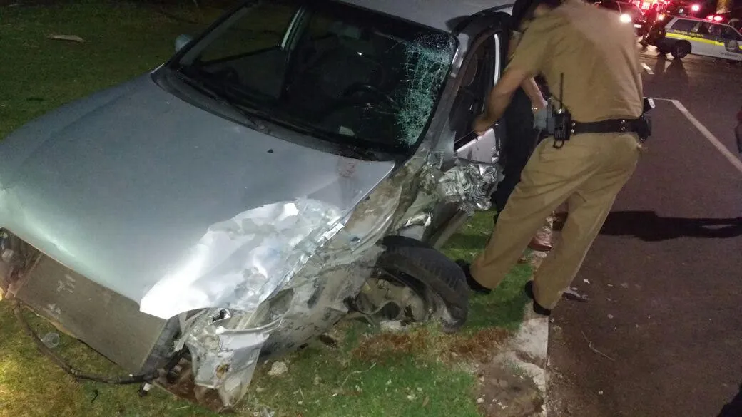 Motorista acabou preso por embriaguez ao volante. Foto - reprodução/whatsapp