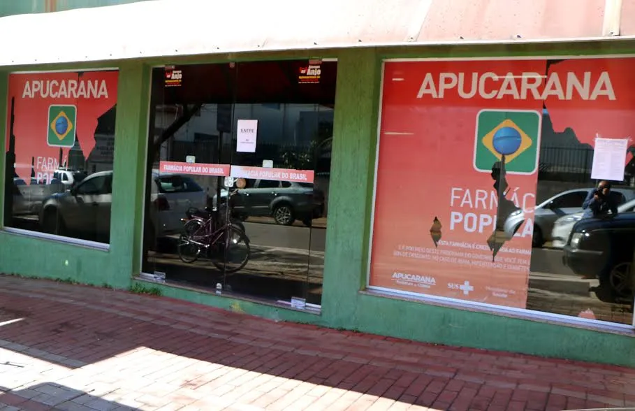 Farmácia Popular do Brasil fecha no dia 30 em Apucarana -  Foto -  Profeta