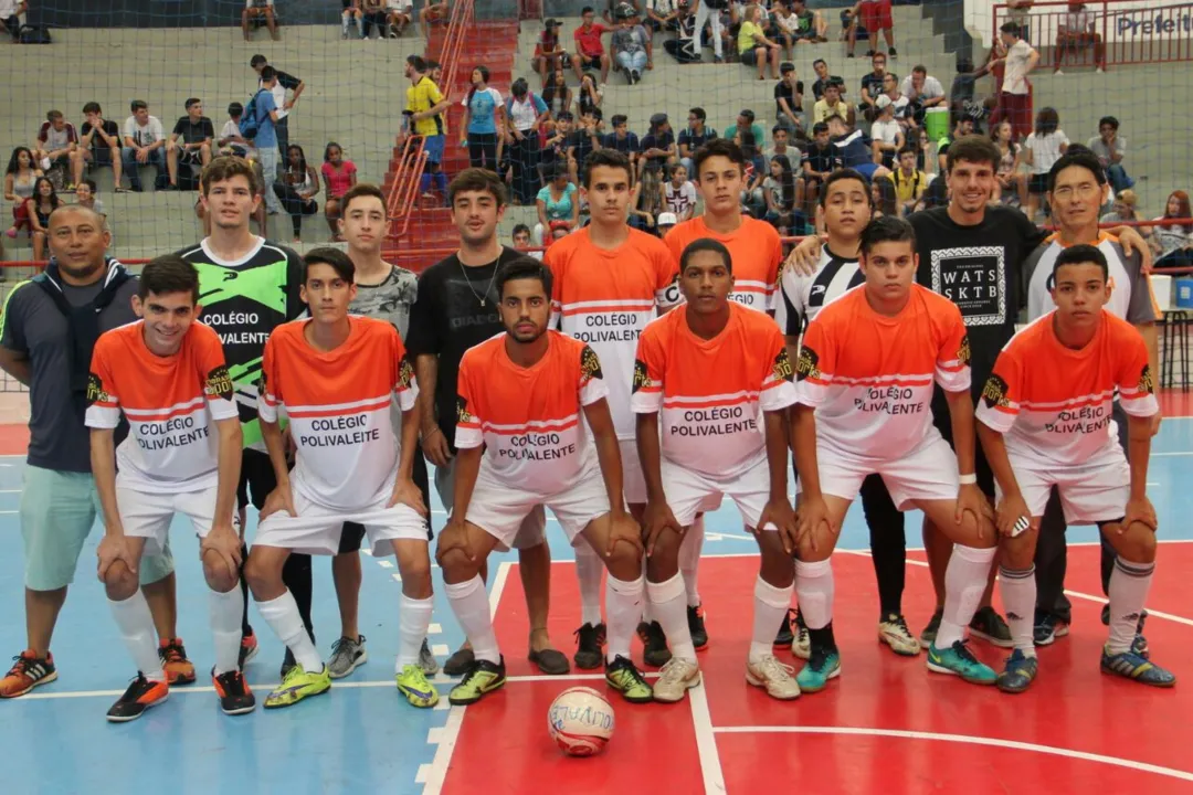 O Colégio Estadual Polivalente busca mais um título na modalidade de futsal sub-17 | Foto: Divulgação