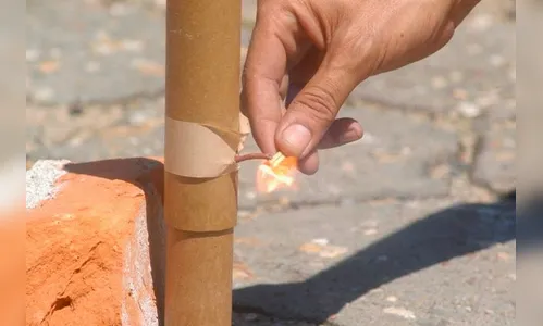 Criança de 6 anos fica ferida ao ser atingida por rojão em Arapongas