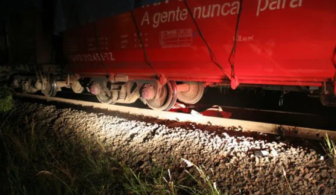 Apucaranense morreu após ser atropelado por um trem na madrugada - Foto: TNONLINE