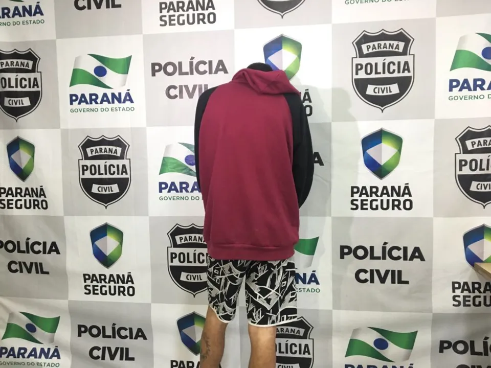 Jovem foi preso após tentar assaltar um Guarda Municipal. Foto: Divulgação/Polícia Civil