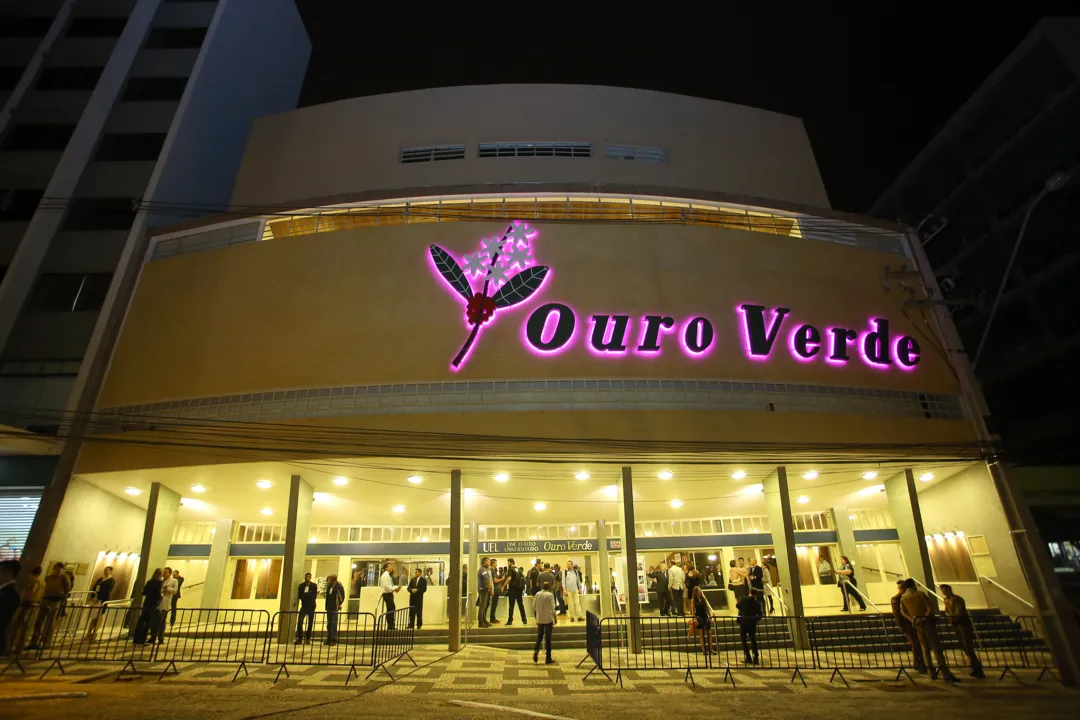 Teatro Ouro Verde foi reinaugurado na última sexta-feira (30). Foto: Divulgação
