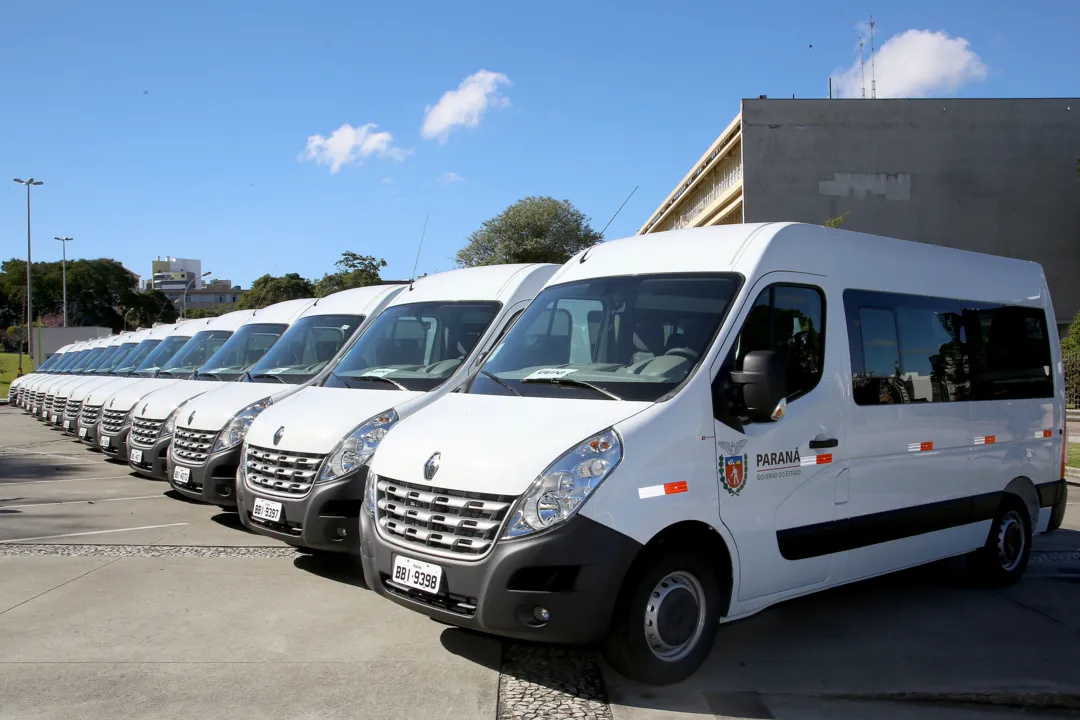 14 vans darão suporte às atividades de rotina das instituições. Foto: Assessoria
