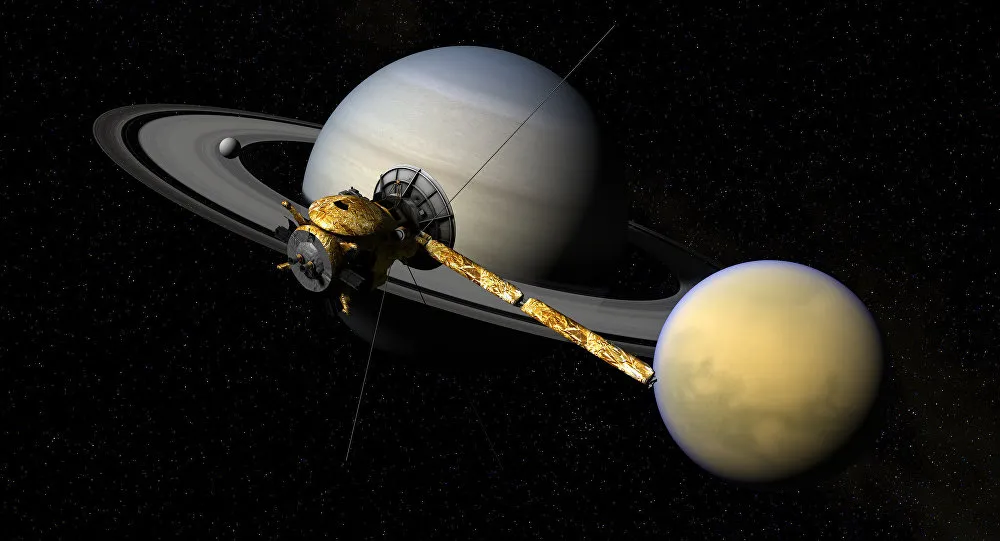 Foto: CC BY 2.0 / Kevin Gill / Cassini, Titan, & Saturn