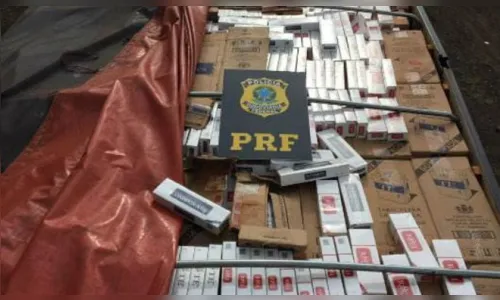 
							PRF apreende em Apucarana carga contrabandeada de cigarros  avaliada em R$ 2 milhões
						
						