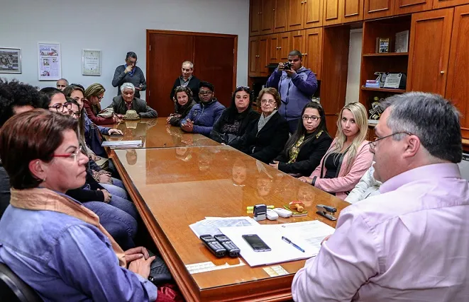 Posse de novos conselheiros ocorreu às 11 horas, no gabinete do prefeito Beto Preto - Foto: Divulgação