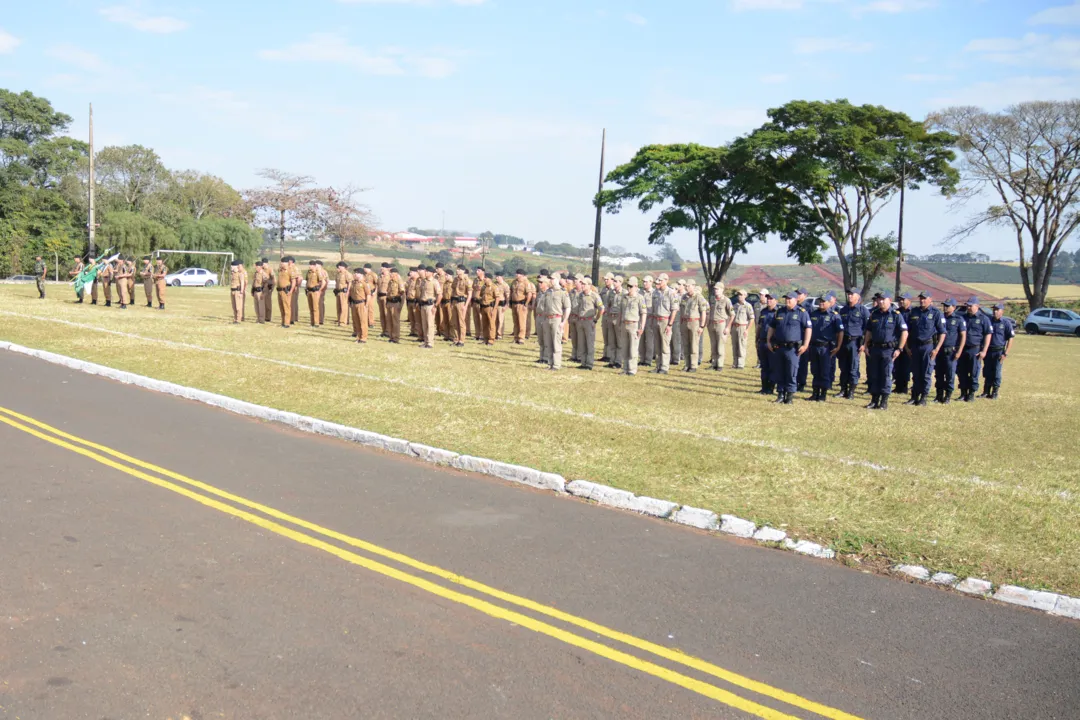 Polícia Militar da Paraná comemora 163 anos - Foto Maicon Sales - TN ONLINE