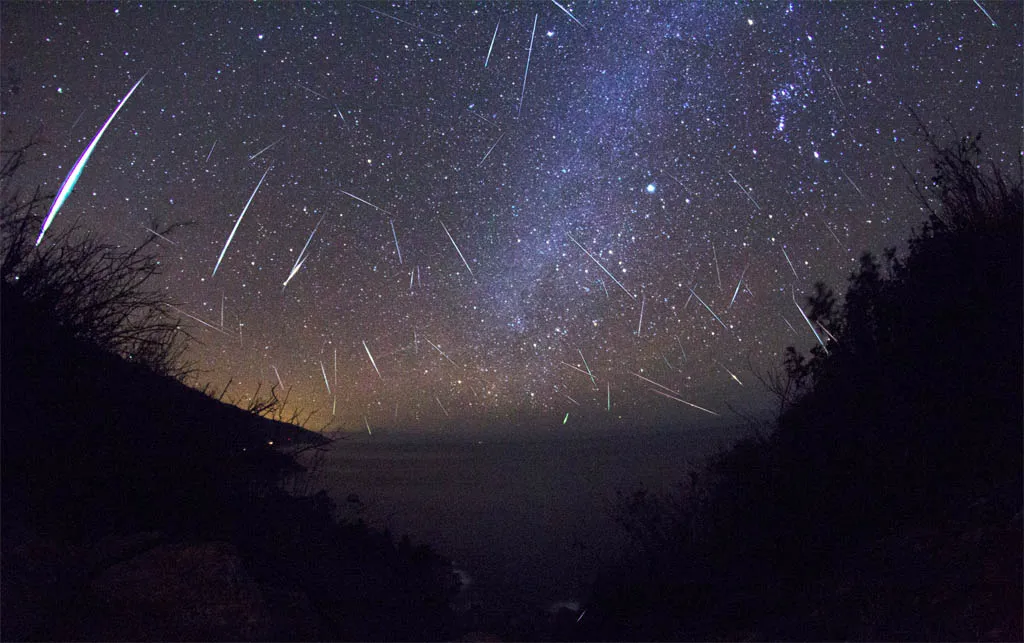 A chuva de meteoros Perseidas é maior no hemisfério Norte, mas também pode ser vista no Brasil. Foto: Divulgação