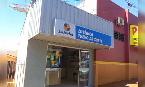 Casa lotérica é alvo de bandidos em Lidianópolis 