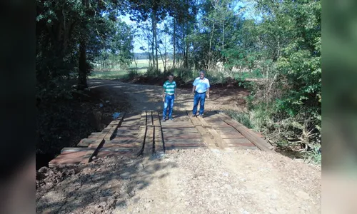 Prefeitura de Jandaia realiza obras de recuperação de Pontes e Estradas Rurais