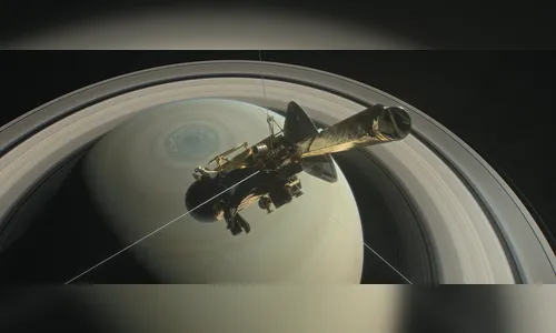 Sonda espacial da Nasa se prepara para mergulho final em Saturno