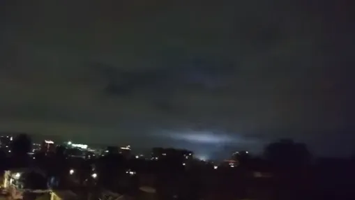 Luzes no céu surgiram durante terremoto no México que provocou a morte de 16 pessoas - Foto: Reprodução/Youtube