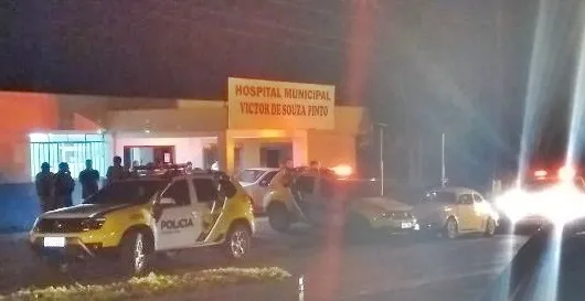 Tumulto na cadeia de Grandes Rios exigiu grande mobilização policial - Foto: Reprodução