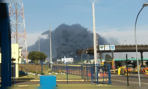 Incêndio em empresa de Arapongas mobiliza Bombeiros