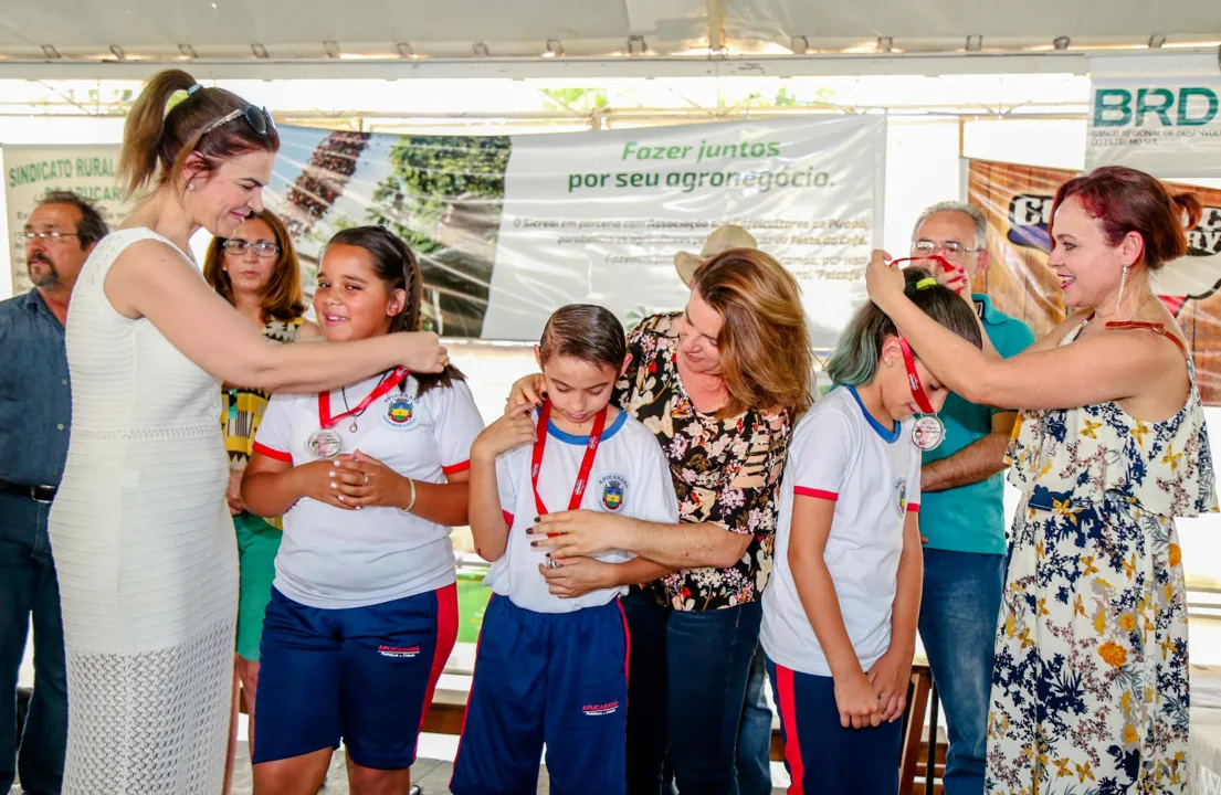 ​A Autarquia Municipal de Educação apresentou, na tarde de domingo os três vencedores do concurso. Foro: Divulgação